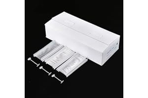 Origin-Joy 5000 PCS Standard Tagging Gun Fasteners - Boutique Series, Clothing Tag Barbs Attachments for All Standard Price Tag Gun (Big Head, Plastic, Clear, 15 mm)