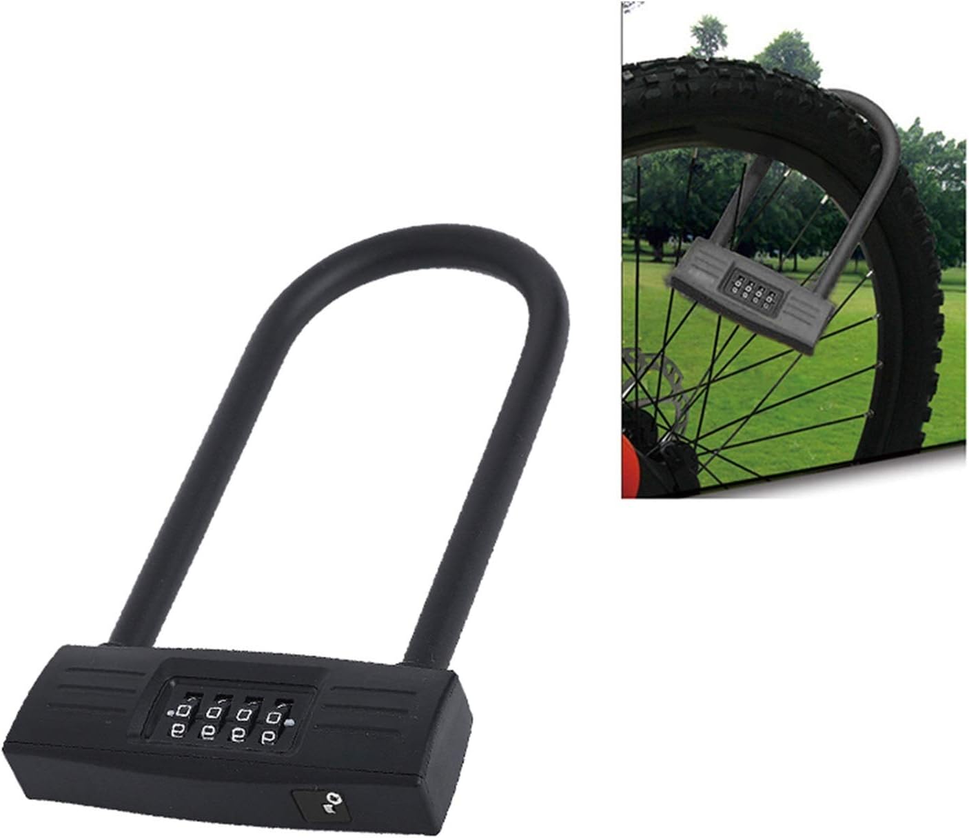 WSZMD U Lock Hot Bicycles U Lock Heavy Duty AntiTheft Bike