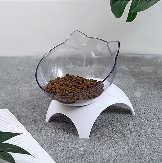 single dog food bowl stand