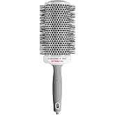 Olivia Garden Ceramic + Ion Speed XL - Extra-Long Round Thermal Hair Brush - Not Electrical - Professional Blowout Brush for 