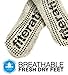 Best Yoga Socks - Anti-odor, Antibacterial Non Slip Yoga Pilates Barre Grip Sox Steel Grey