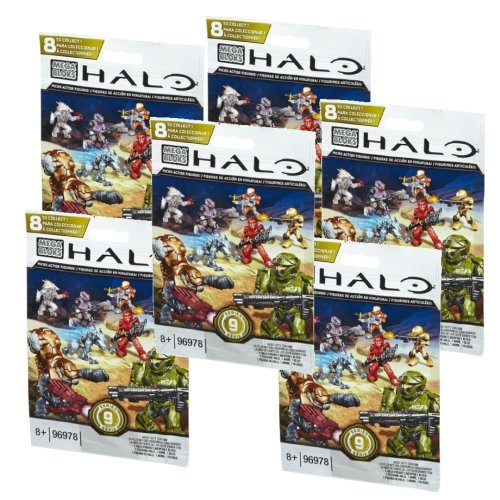Download Halo Mega Bloks Series 9 Bundle Of Six Mystery Packs Buy Online In India At Desertcart In Productid 2497017
