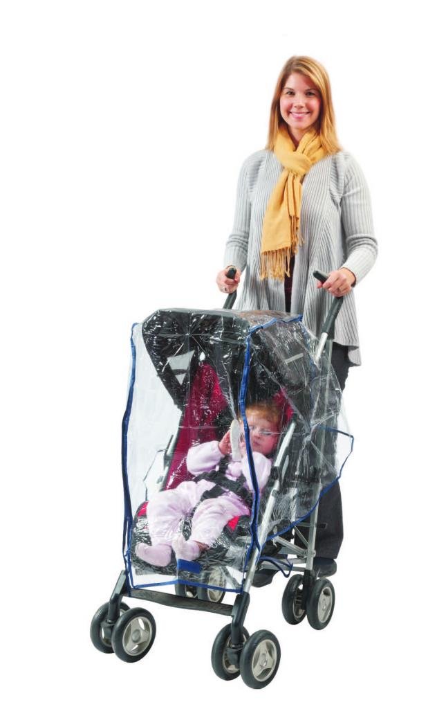 stroller rain cover with zipper