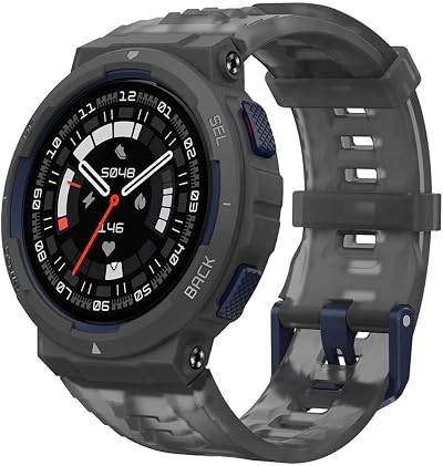 Amazfit Active Edge 46mm Smartwatch GPS 24 Day Battery 10 ATM Sports Fitness