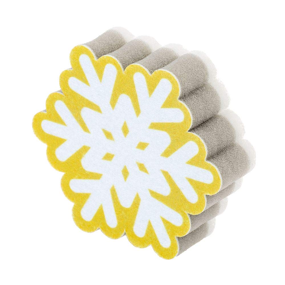 Xmas Sponge Snowflacke Pack 2