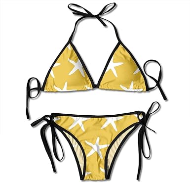 mustard yellow bikini set