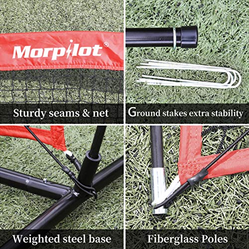 7'×7' Baseball Softball Practice Net Hitting Nets Hitting, Pitching