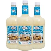 Master of Mixes Pina Colada Drink Mix, Ready to Use, 1.75L, 3 Pack | Fresh Pineapple &amp; Creamy Coconut Finish | Cocktail &amp; Mocktail Drink Recipes, Pour Ready, Consistent, Smooth Mixing Texture
