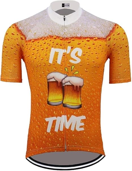 orange cycling jerseys