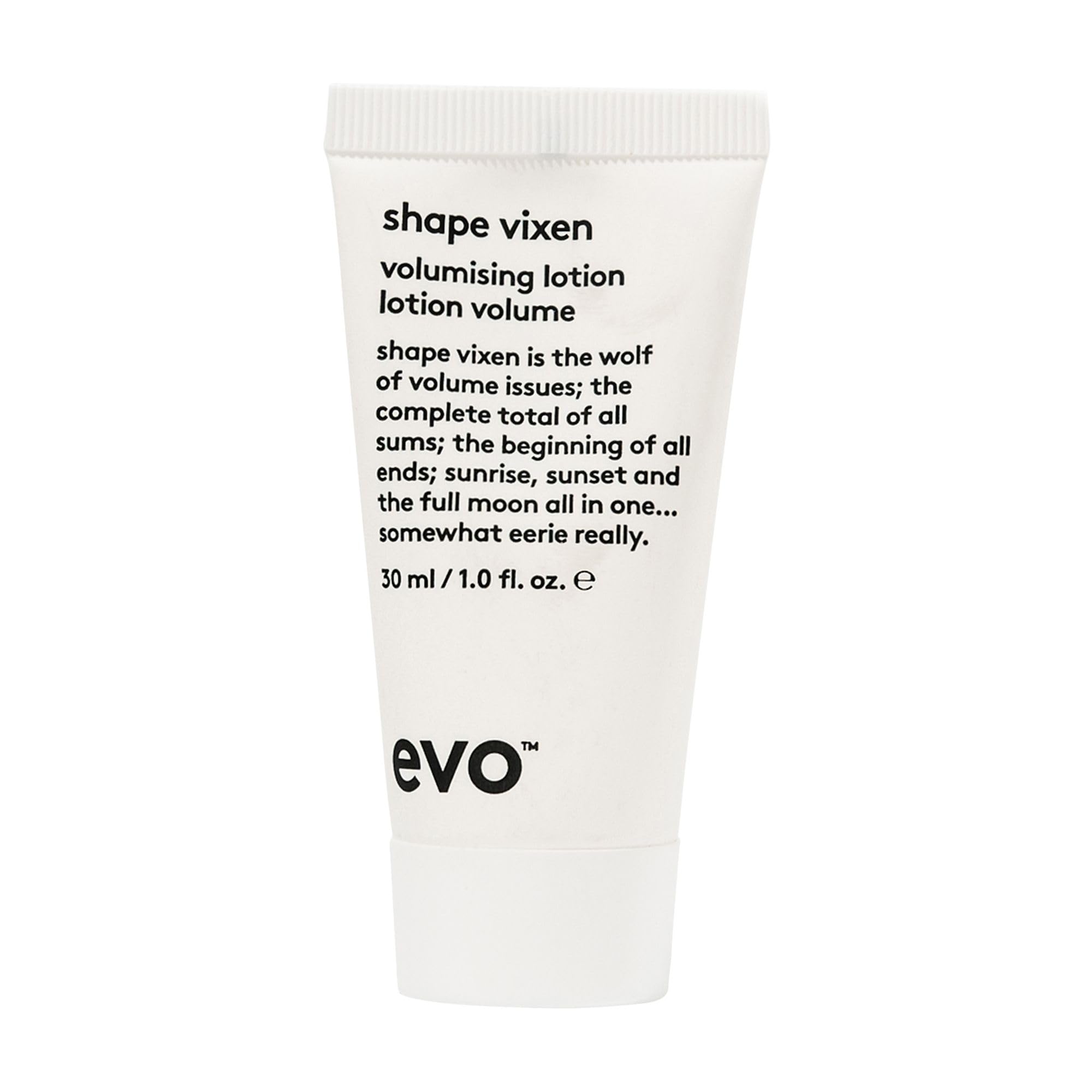 Evo Shape Vixen Volumising Hair Lotion for Fine Hair - Blow Dry Styling & Lightweight Volume Hair Cream - 50 mL Travel Size