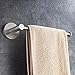 Mellewell Contemporary Towel Ring Towel Bar Holder for Bathroom and Kitchen Wall Mounted, Stainless Steel Brushed Nickel, 06001TR