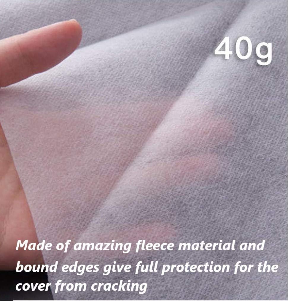 KAHEIGN 2 x 10M Plant Frost Protection Fleece, 30gsm Garden Fleece Plant Antifreeze Cloth Winter Plant Protection Fabric - Image 3