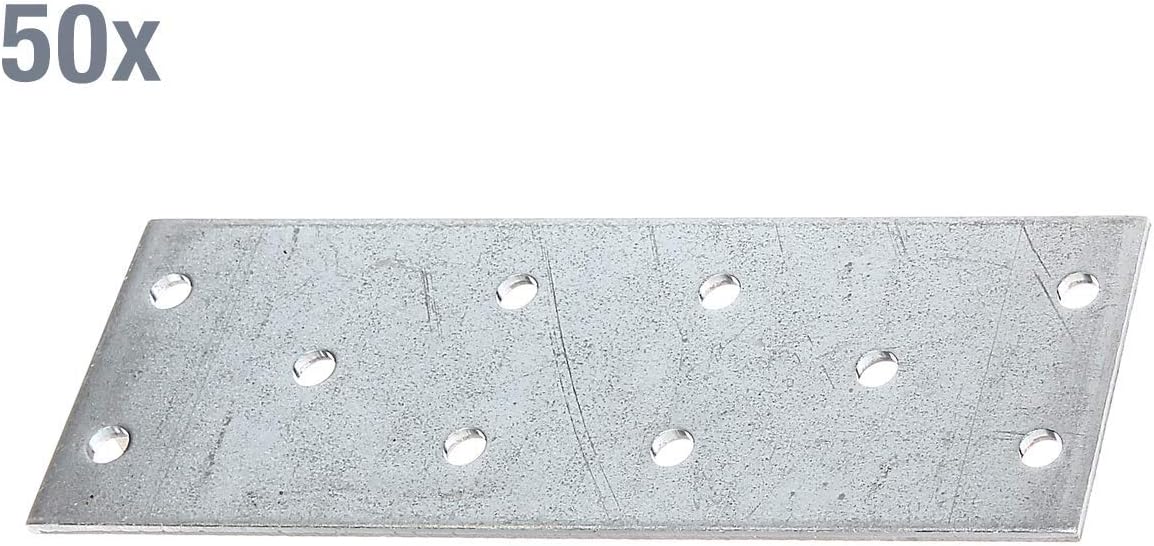 Perforated Plate Sendzimir-Galvanised 120 x 40 mm / 50 STK - Image 3
