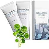 2 Pcs Centella Sunscreen,Lightweight HydratingSPF50 Centella Sunscreen for All Skin Type and UV Defense.