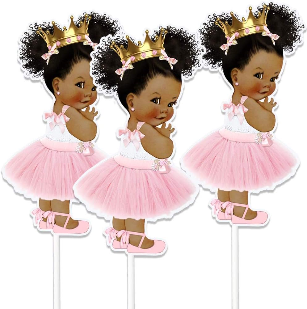 baby princess centerpieces
