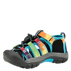 KEEN Little Kid (4-8 Years) Newport H2 Rainbow Tie