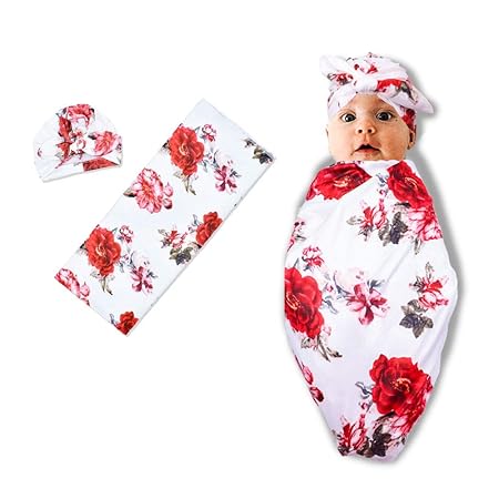 newborn turban and swaddle