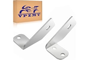 VPZMT Rear Fender Grab Bar Eliminator Bracket Set Replace Compatible with Harley Touring Electra Glide Dyna Bagger (Stainless