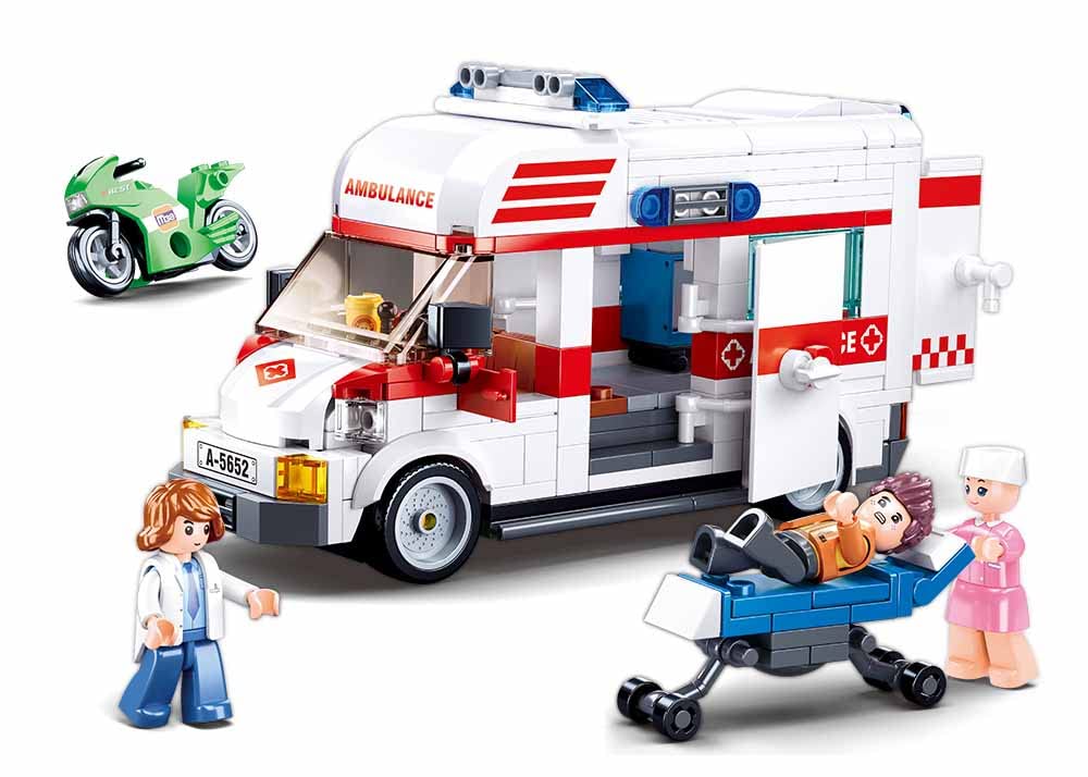 Sluban M38-B1065 Town-Ambulance 328 pieces