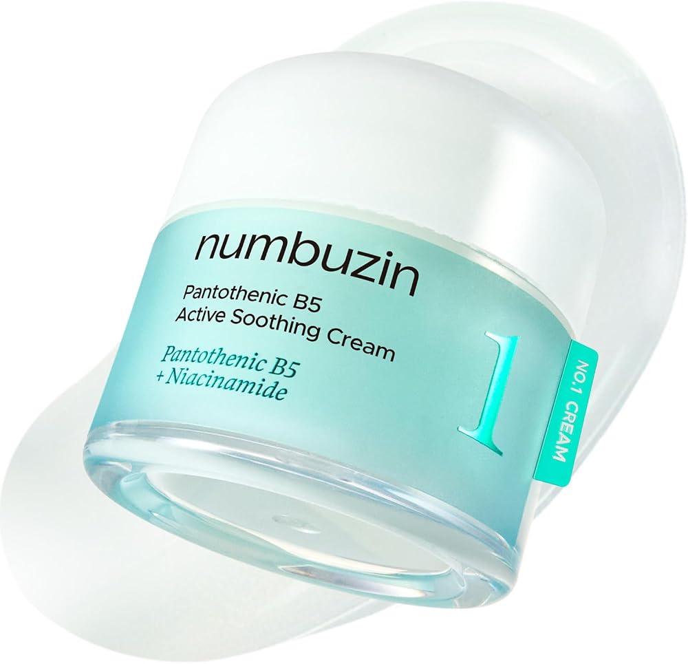 numbuzin No.1 Cream Pantothenic B5 Oil Control Acne Soothing Moisturizer 80ml