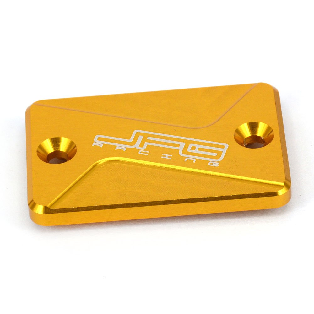 JFG RACING Motorcycle Front Brake Reservoir Fluid Cover Cap For RMX250S 89-98 DR250R Djebel 95-06 250SB 02-06 DRZ400S DRZ400SM 00-15 ATV LT-R450 06-09 LT-Z400 03-08 LT-Z250 04-08