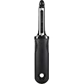 OXO Good Grips Serrated Vegetable Peeler | Stainless Steel Blade, Serrated Blade Peels Produce With Waxy Skin, Ideal for Peaches, Plums &amp; Tomatoes, Dishwasher Safe