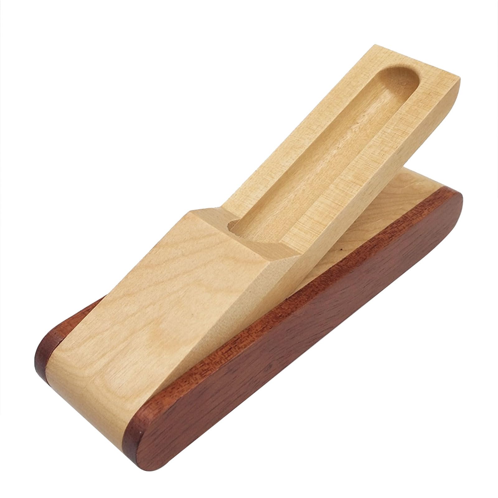 Pencil Case Holder Single Pen Display Holder With Lid Wooden Stationery Storage Organiser For Home Office School Single Pen Display Holder Wooden Pencil Case Box With Lid For Office School Home