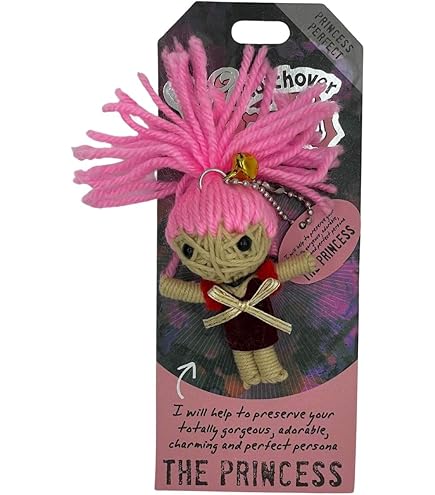 Watchover Voodoo Baller Keychain - 3 Inch Handcrafted Good Luck Charm Doll