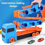 VATOS Transport Truck Toys with 6 Race Cars Carrier Vehicle Set view 5