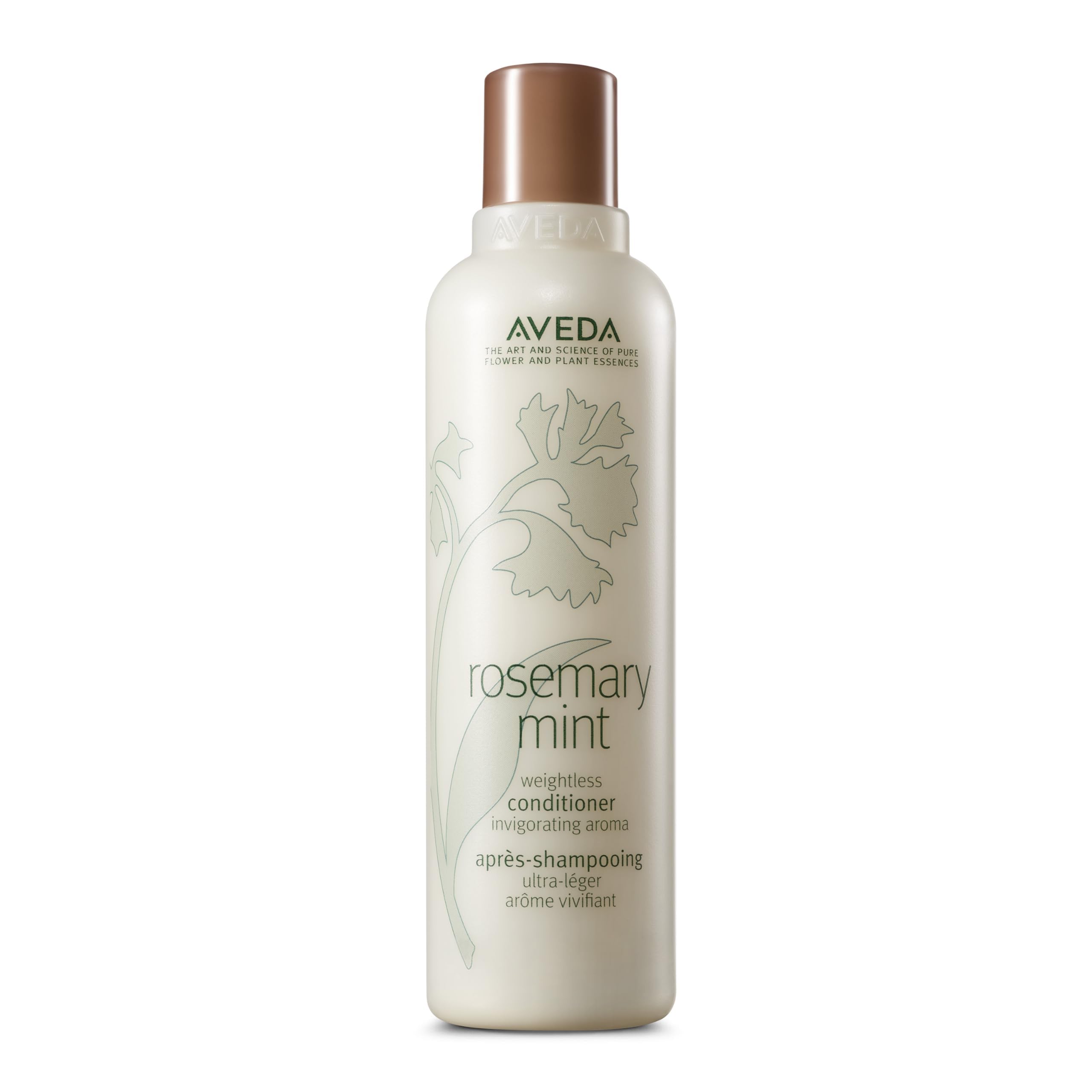 Aveda Rosemary Mint Weightless Conditioner | Lightweight Daily Hair Conditioner | Adds Body & Shine| for Normal to Oily Hair, Fine to Medium Hair Types | Colour Safe | 97% Naturally Derived*, 250ml