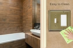 OKAWYC Toggle/Decorator Light Switch Cover Belaire