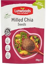 Linwoods Milled Chia Seed 200g Pack of 2 - Omega 3 source Dairy Free GMO Free view 2