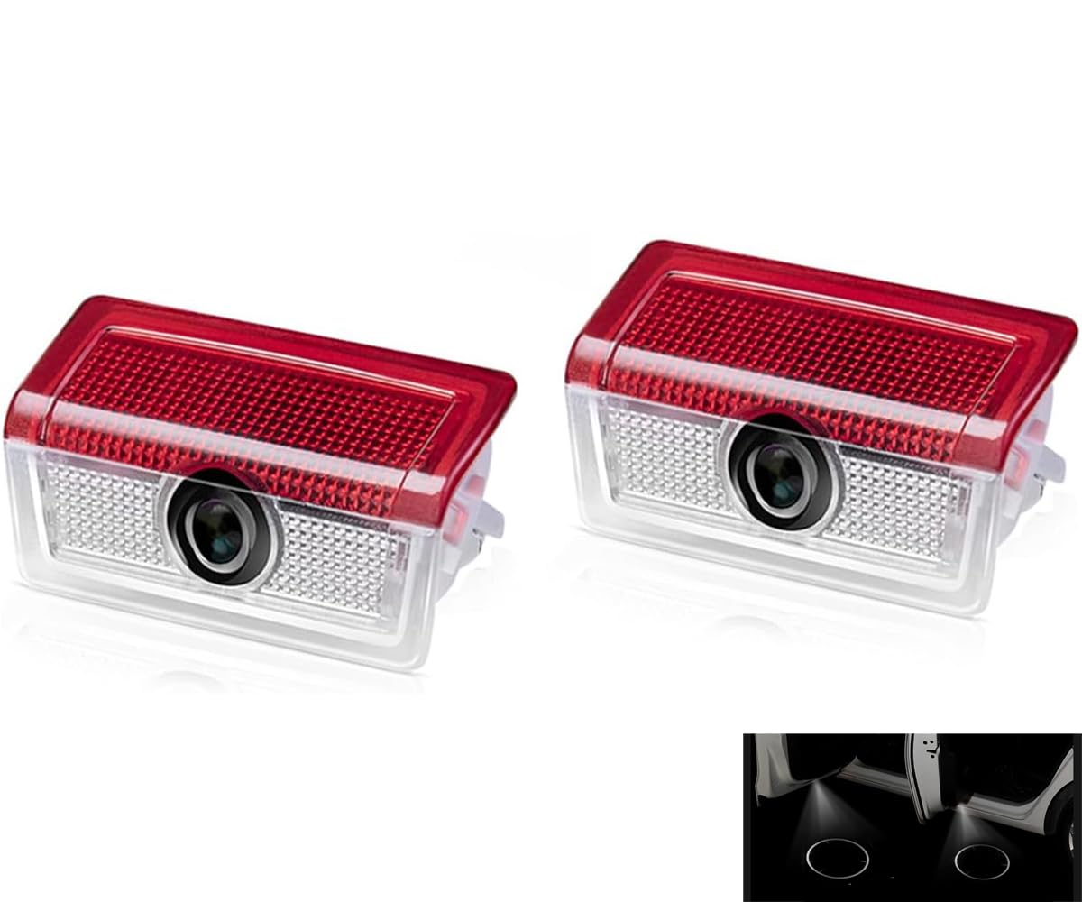 Photo 1 of LOUEI Car Door Light Logo Projector LED Welcome Shadow Lights Compatible with 14-20 W205 C300 E W212 W213 E350 W166 ML63 GLA GLC GLB GLE GLS auto (A.M.G-Tag)