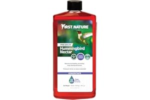First Nature 3050 Red Hummingbird Nectar, 16-Ounce Concentrate