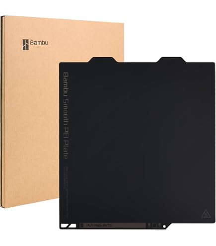 Produktbild von 184x184 Mm Doppelseitige PEI-Federstahl-Druckplatte Für Bambu Lab A1 Mini – Strukturierte Oberfläche, Flexible Bauplatte