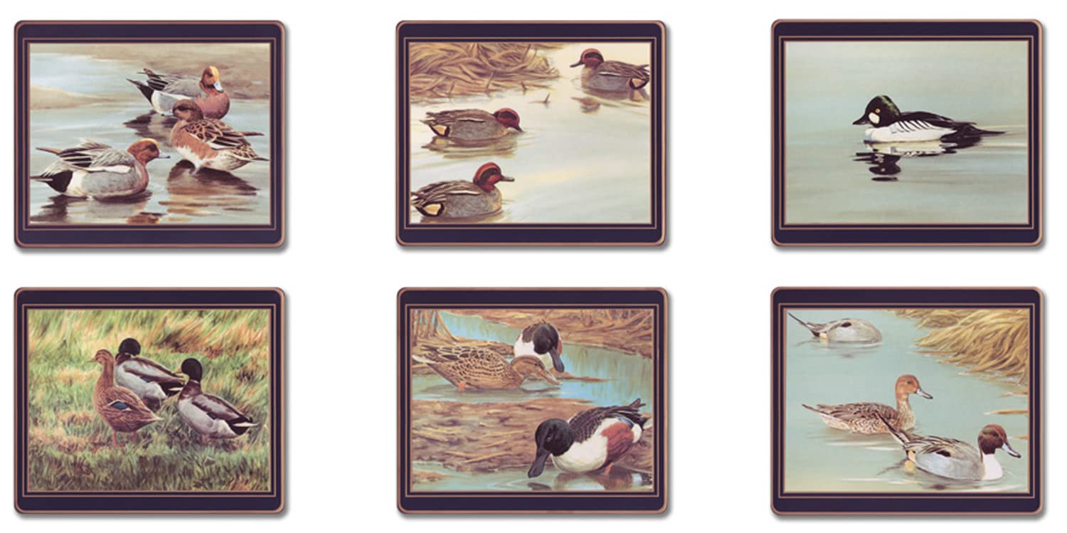 Lady Clare Wildfowl Placemats - Set of 6