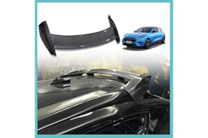 AOSKonology for Mach E GT Style Roof Spoiler Wings Compatible with 2021-2024 2025 Mustang Mach-E Exterior Accessories (Carbon