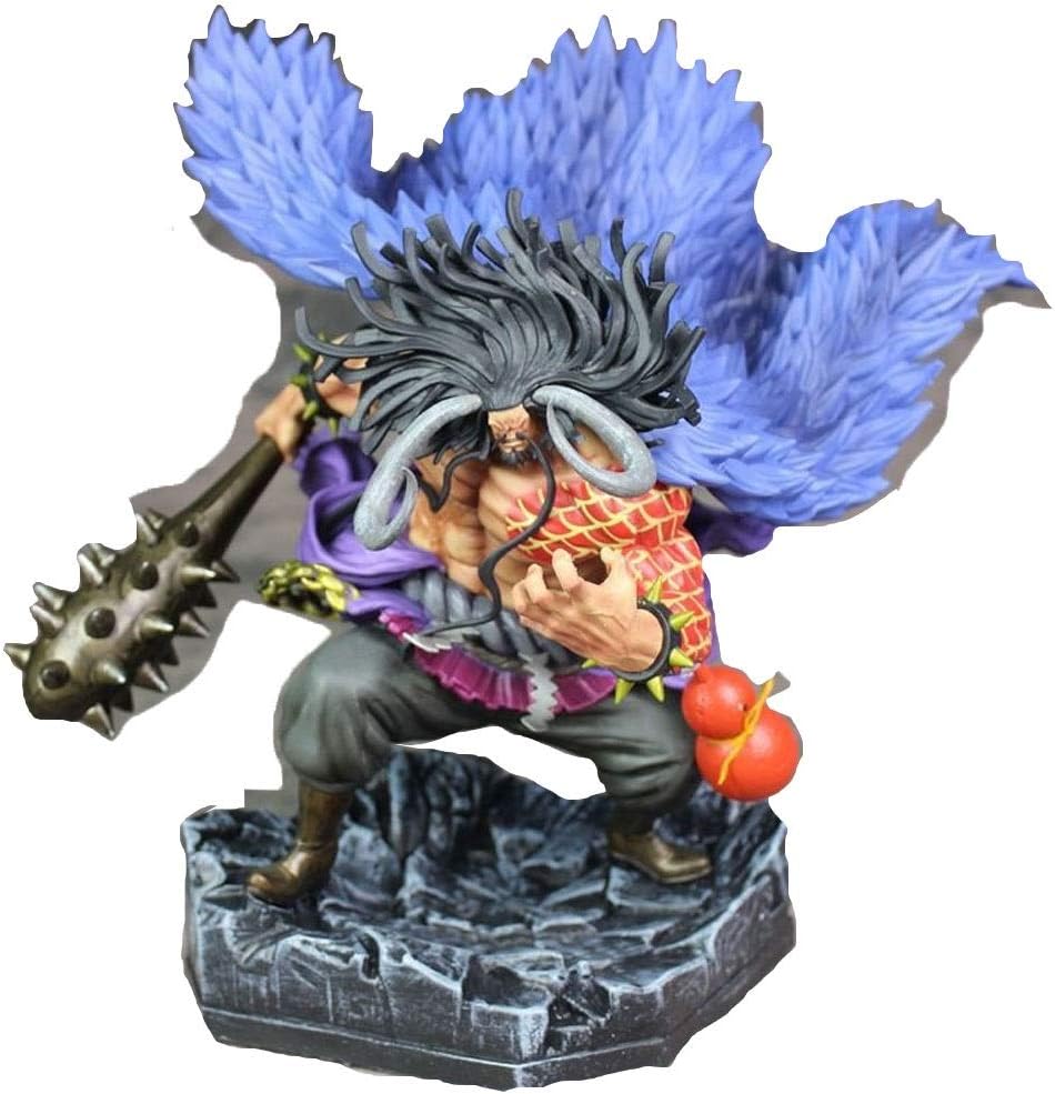 Animation Figure One Piece White Beard Four Emeralds Figure Figures Statue 30CM
