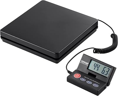 Balance Postale Numérique 50 kg, Pèse-Colis de Précision 2 g Portable