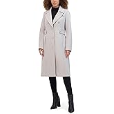 Kenneth Cole Women's Military Wool Blend Overcoat