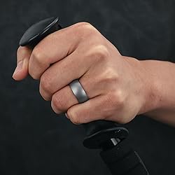 Egnaro Silicone Ring Men 1/4/5/6/7 Multipack of