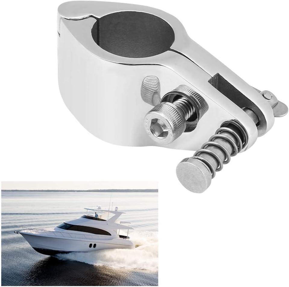 Deck Hardware Jaw Slides Bimini Hinged Keenso 316 Stainless Steel 7/8in