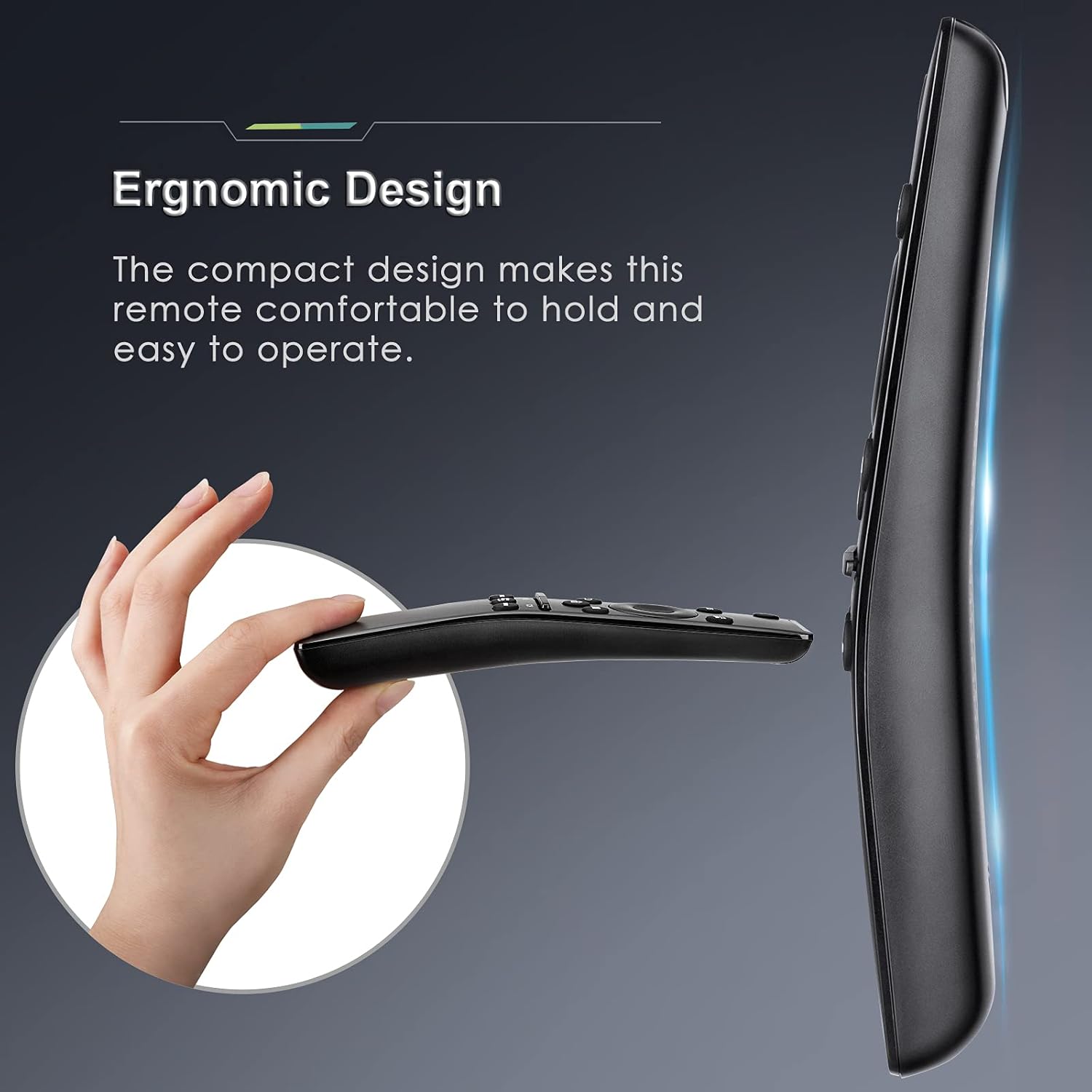 EWO'S Universal Remote Control for All Samsung TV LED QLED UHD SUHD HDR LCD Frame Curved HDTV 4K 8K 3D Smart TVs, with Buttons for Netflix, Prime Video, WWW: Electronics