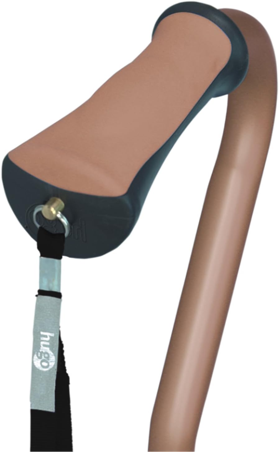 Hugo Mobility Adjustable Quad Cane for Right or Left Hand Use, Ebony, Large Base: Health & Personal Care