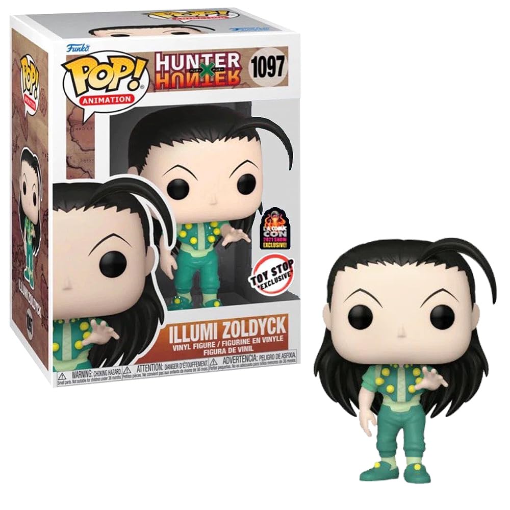 Funko POP Animation: 60140 1097 Hunter X Hunter - Illumi Zoldyck