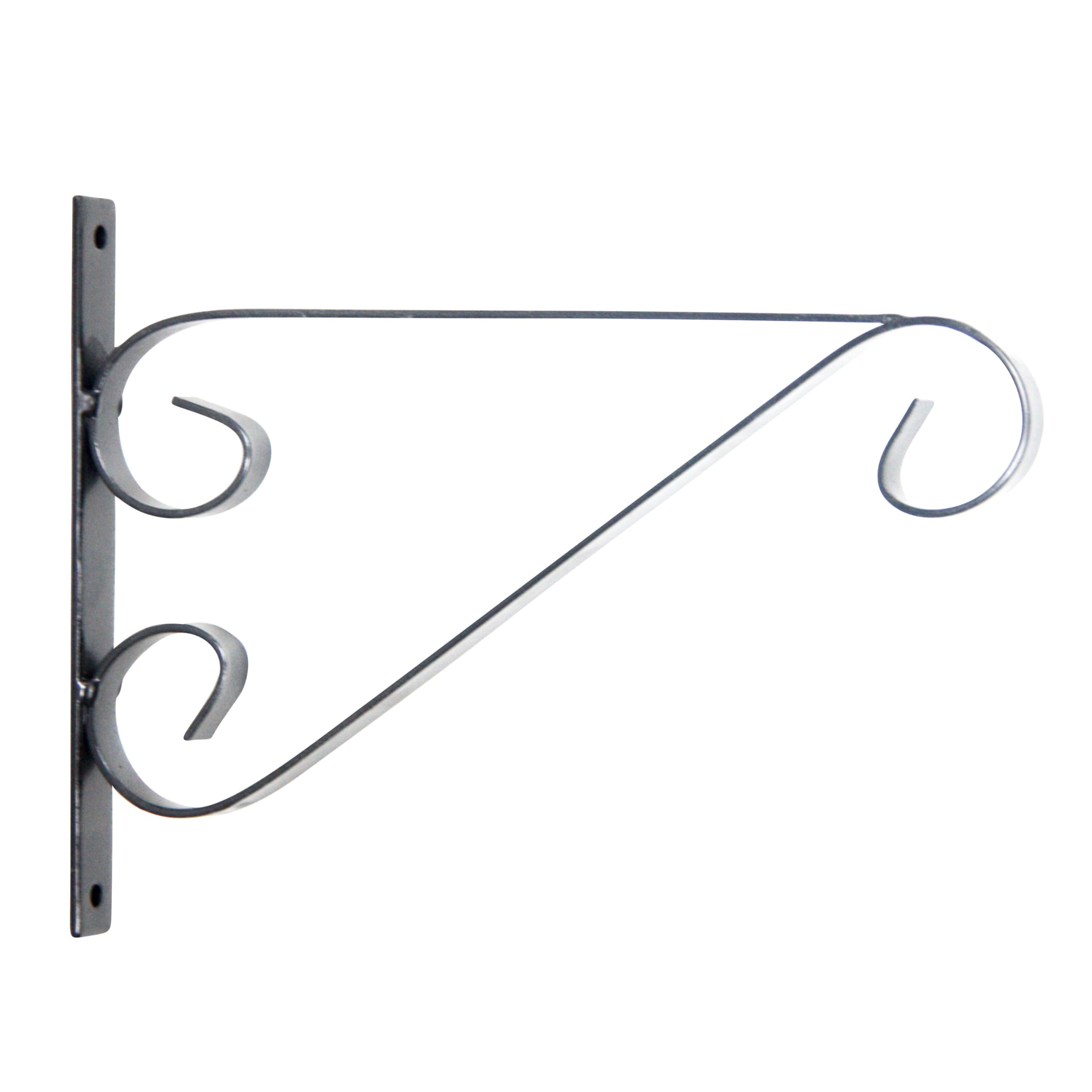 Hanging Basket Hook Scroll, Medium