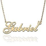 AQGS Gabriel Custom Name Necklace Customized