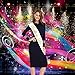 Nymph Code Bachelorette Party Satin Sash Set - 6 Pcs Bride Shower Favors Inluding 1 Pcs Bride To Be & 4 Pcs Bridesmaids & 1 Pcs Maid Of Honor Sash for Wedding Party Decorations Supplies(Printing)