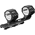DISCOVERYOPT Heavy Duty Cantilever Scope Mount, One-Piece 20 MOA Picatinny Offset Dual Ring 30mm 34mm Scope Mount