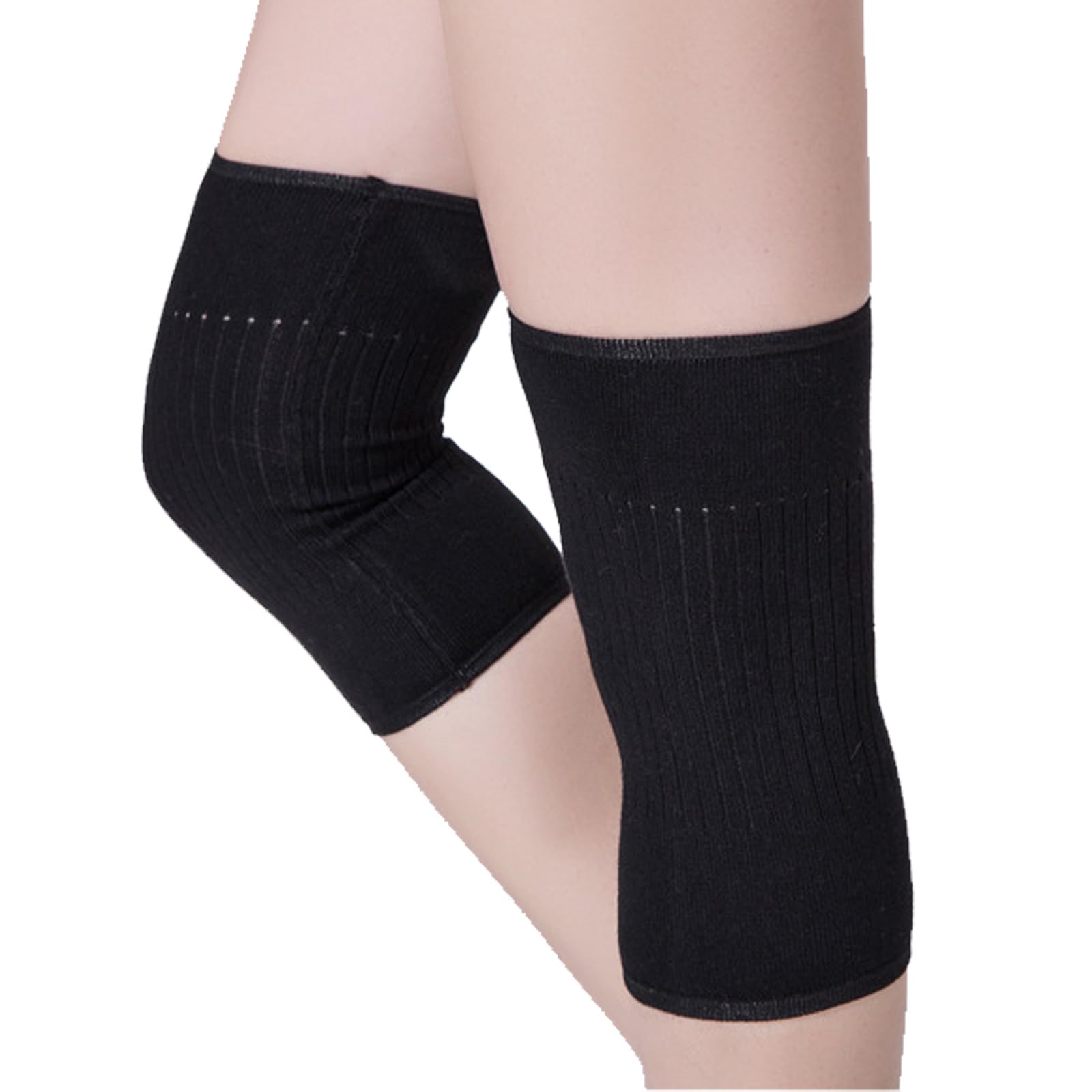 1 Pair Cashmere Elastic Knee Brace Winter Knee Warmer Knee Protectors Thermo Knee Braces Warm Cold Knee Cuff Knee Warming Knee Braces for Women Men